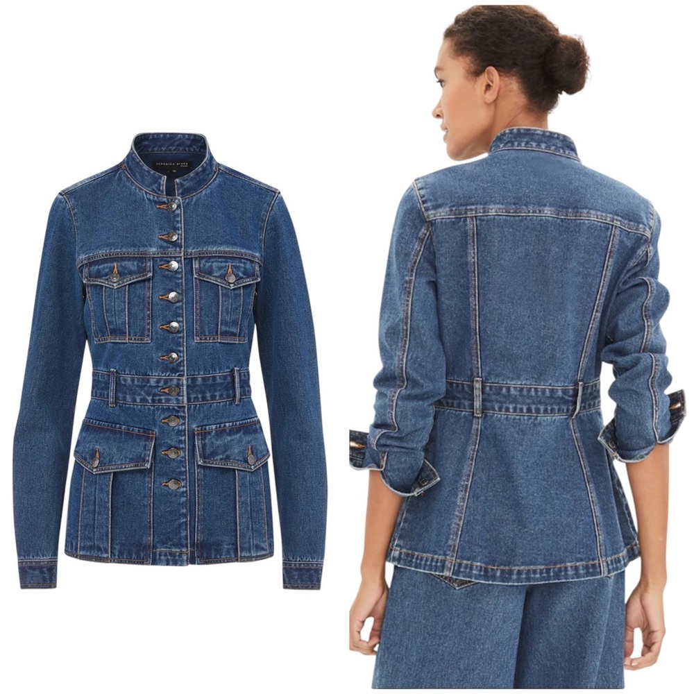 Veronica Beard Indigo Denim Jacket